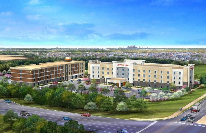 Hampton Inn Brooklyn Park Exterior foto